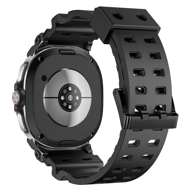 Cinturino per orologio in silicone traspirante a doppia fila perforata, For Samsung Galaxy Watch8 / Watch8 Classic
