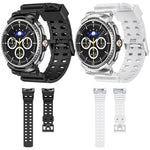 Cinturino per orologio in silicone traspirante a doppia fila perforata, For Samsung Galaxy Watch8 / Watch8 Classic