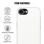 Pellicola in vetro temperato anti-impronta HD serigrafata Kalebol per obiettivo fotocamera integrato AR., For iPhone 17e / 16e, For iPhone 17 Pro Max, For iPhone 17 Pro, For iPhone 17, For iPhone Air, For iPhone 16 Pro / 16 Pro Max                     ...