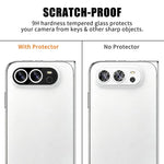 Pellicola in vetro temperato anti-impronta HD serigrafata Kalebol per obiettivo fotocamera integrato AR., For iPhone 17e / 16e, For iPhone 17 Pro Max, For iPhone 17 Pro, For iPhone 17, For iPhone Air, For iPhone 16 Pro / 16 Pro Max                     ...