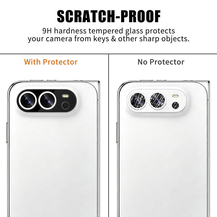 Pellicola in vetro temperato anti-impronta HD serigrafata Kalebol per obiettivo fotocamera integrato AR., For iPhone 17e / 16e, For iPhone 17 Pro Max, For iPhone 17 Pro, For iPhone 17, For iPhone Air, For iPhone 16 Pro / 16 Pro Max                     ...