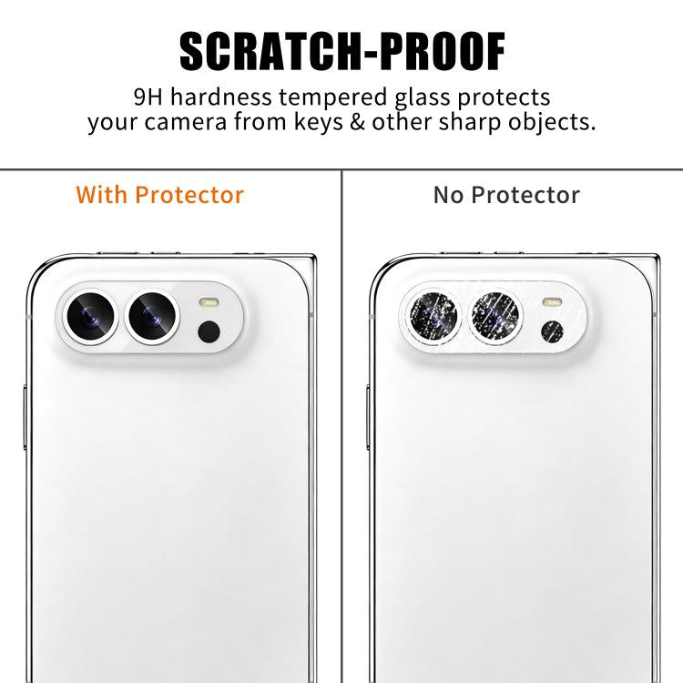 Pellicola in vetro temperato trasparente HD anti-impronta Kalebol per obiettivo fotocamera integrato AR., For iPhone 17e / 16e, For iPhone 17 Pro Max, For iPhone 17 Pro, For iPhone 17, For iPhone Air, For iPhone 16 Pro / 16 Pro Max                     ...