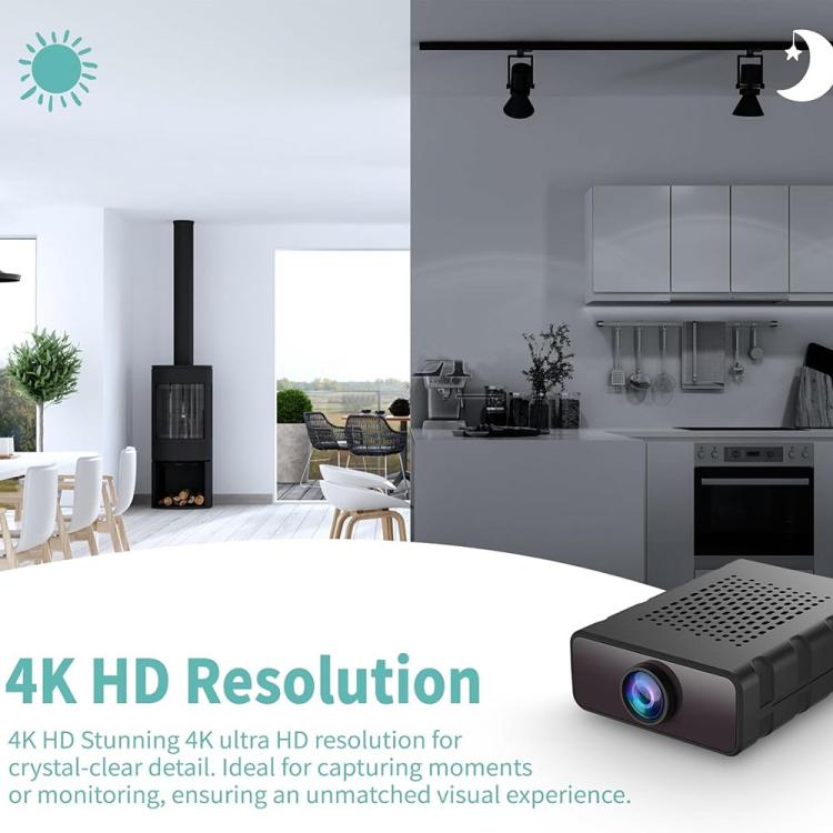 L28 Supporta la visione notturna HD grandangolare, mini telecamera WiFi con rilevamento intelligente del movimento e registratore remoto, L28