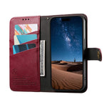 Portafoglio con cerniera e cinturino in ecopelle vegana., For Samsung Galaxy A57 5G, For Samsung Galaxy A37 5G, For Samsung Galaxy S25 FE 5G, For Samsung Galaxy A17