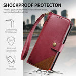 Portafoglio con cerniera e cinturino in ecopelle vegana., For Samsung Galaxy A57 5G, For Samsung Galaxy A37 5G, For Samsung Galaxy S25 FE 5G, For Samsung Galaxy A17