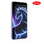 JUNSUN MAG 25 pezzi Pellicola protettiva in vetro temperato con supporto per sblocco tramite impronta digitale a ultrasuoni, For Samsung Galaxy S26+ 5G, For Samsung Galaxy S26 Ultra 5G, For Samsung Galaxy S26 5G, For Samsung Galaxy S25 Ultra 5G        ...
