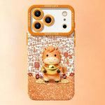 Custodia per telefono antiurto in silicone liquido a copertura totale, Anno del Cavallo, For iPhone 16, For iPhone 15 Pro Max, For iPhone 15 Pro, For iPhone 15