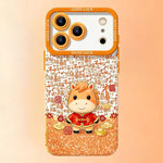 Custodia per telefono antiurto in silicone liquido a copertura totale, Anno del Cavallo, For iPhone 16, For iPhone 15 Pro Max, For iPhone 15 Pro, For iPhone 15