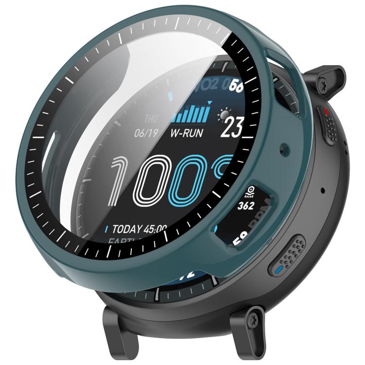 Pellicola in vetro temperato integrata nella custodia protettiva per orologio in PC, For Amazfit Active Max