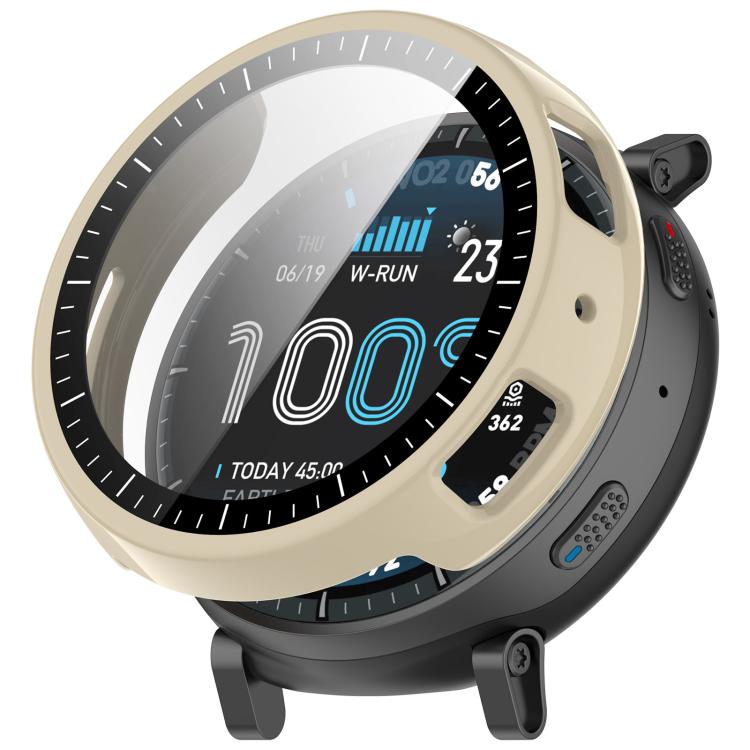 Pellicola in vetro temperato integrata nella custodia protettiva per orologio in PC, For Amazfit Active Max