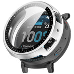 Pellicola in vetro temperato integrata nella custodia protettiva per orologio in PC, For Amazfit Active Max