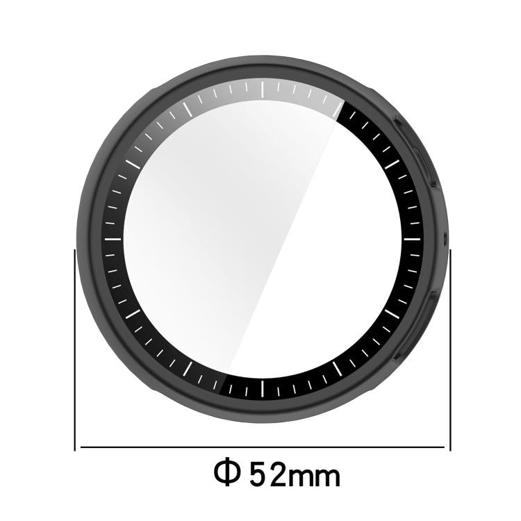 Pellicola in vetro temperato integrata nella custodia protettiva per orologio in PC, For Amazfit Active Max