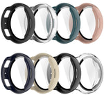 Pellicola in vetro temperato integrata nella custodia protettiva per orologio in PC, For Amazfit Active Max