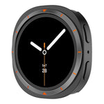 Custodia protettiva per orologio con cornice in metallo e retro in PC., For Samsung Galaxy Watch8 44mm, For Samsung Galaxy Watch8 40mm