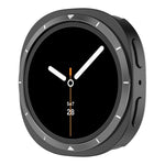 Custodia protettiva per orologio con cornice in metallo e retro in PC., For Samsung Galaxy Watch8 44mm, For Samsung Galaxy Watch8 40mm