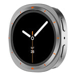 Custodia protettiva per orologio con cornice in metallo e retro in PC., For Samsung Galaxy Watch8 44mm, For Samsung Galaxy Watch8 40mm