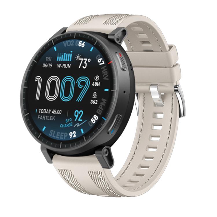 Cinturino per orologio in nylon composito intrecciato e silicone, For Amazfit Active Max