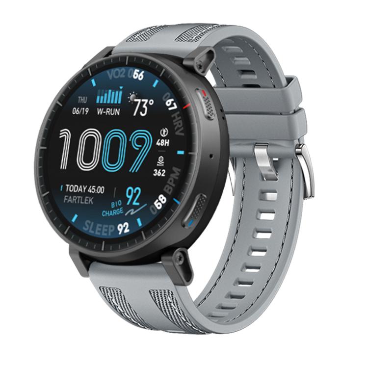 Cinturino per orologio in nylon composito intrecciato e silicone, For Amazfit Active Max