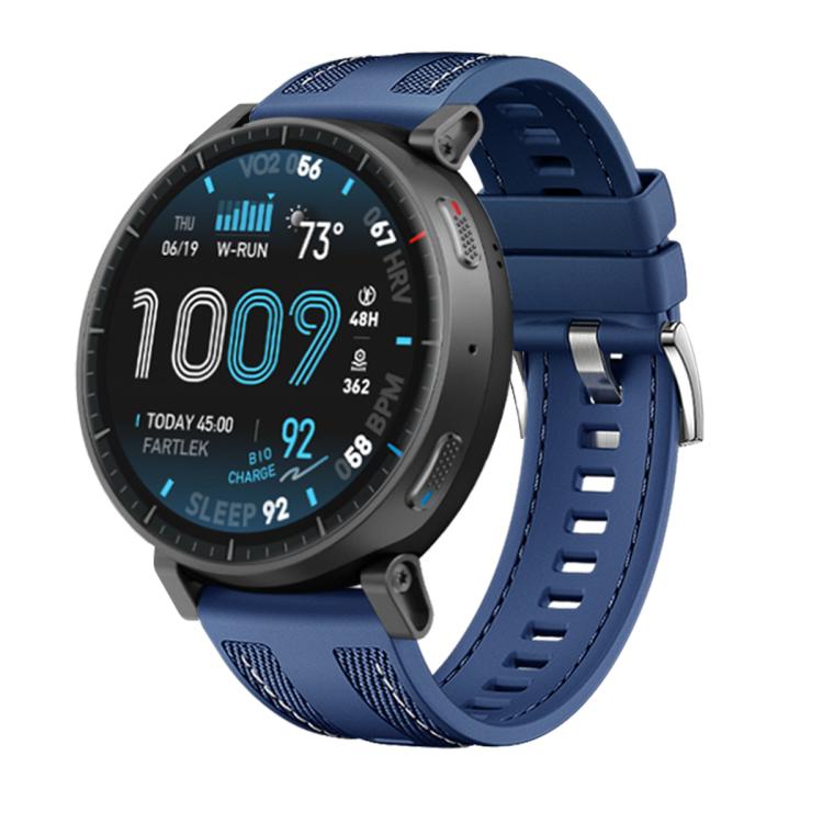 Cinturino per orologio in nylon composito intrecciato e silicone, For Amazfit Active Max