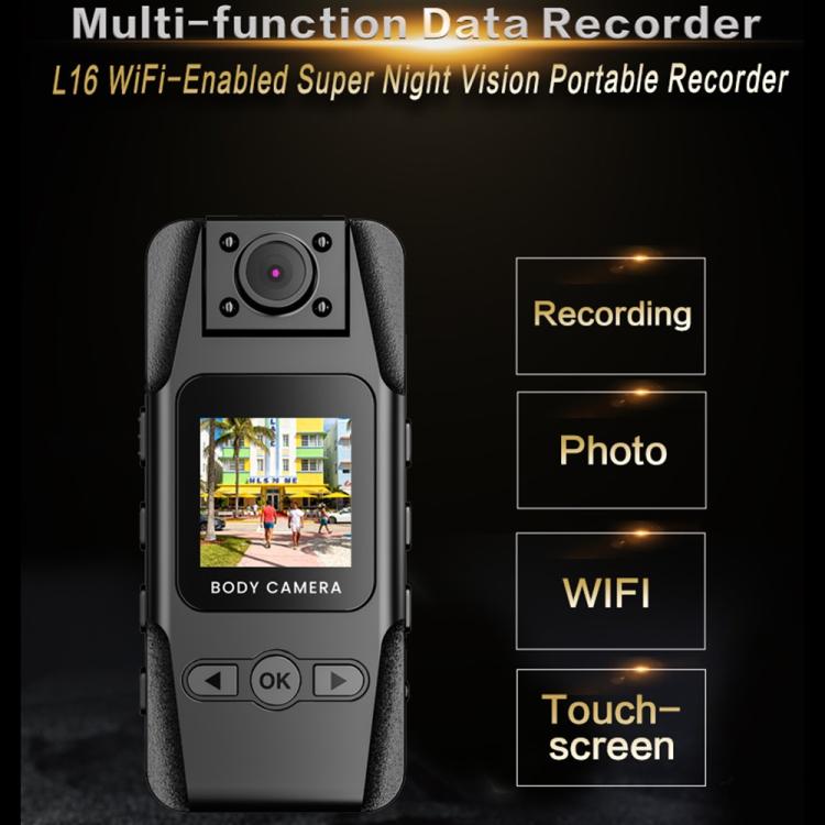 Videocamera sportiva portatile HD L16 con WiFi e visione notturna