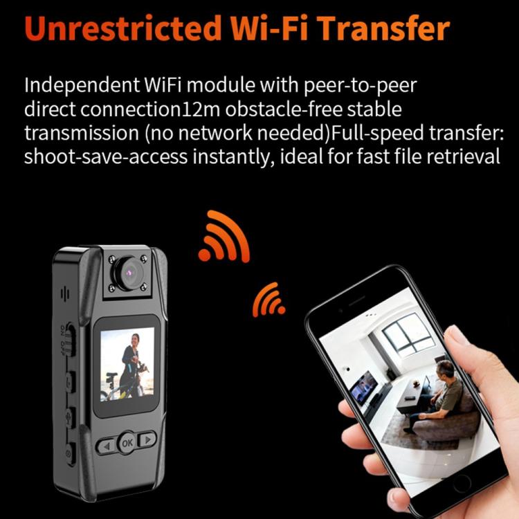 Videocamera sportiva portatile HD L16 con WiFi e visione notturna