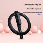 Selfie stick con luce anello RGB e supporto girevole 10"