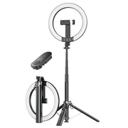 Anello luminoso RGB 10" con treppiede e telecomando