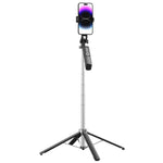 Stabilizzatore portatile P18TK con treppiede e selfie stick
