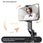 Stabilizzatore portatile P18TK con treppiede e selfie stick