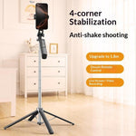 Stabilizzatore portatile P18TK con treppiede e selfie stick
