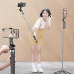 Stabilizzatore portatile P18TK con treppiede e selfie stick