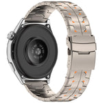 Cinturino per orologio in titanio con chiusura pieghevole Steel Kongman., 22mm