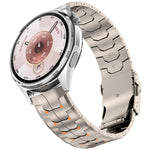 Cinturino per orologio in titanio con chiusura pieghevole Steel Kongman., 22mm