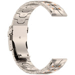 Cinturino per orologio in titanio con chiusura pieghevole Steel Kongman., 22mm
