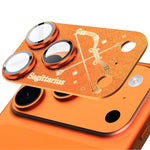 Pellicola protettiva integrata in metallo satinato a copertura totale Twelve Constellations Armor per iPhone 17 Pro., Scorpio, Libra, Aquarius, Gemini, Pisces, Leo, Sagittarius, Capricorn