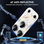 Pellicola protettiva integrata in metallo satinato a copertura totale Twelve Constellations Armor per iPhone 17 Pro., Scorpio, Libra, Aquarius, Gemini, Pisces, Leo, Sagittarius, Capricorn