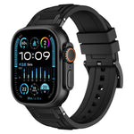 Cinturino per orologio in silicone a triplo strato rinforzato, For Apple Watch 49mm / 46mm / 45mm / 44mm, For Apple Watch 42mm / 41mm / 40mm / 38mm