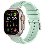 Cinturino per orologio in silicone a triplo strato rinforzato, For Apple Watch 49mm / 46mm / 45mm / 44mm, For Apple Watch 42mm / 41mm / 40mm / 38mm