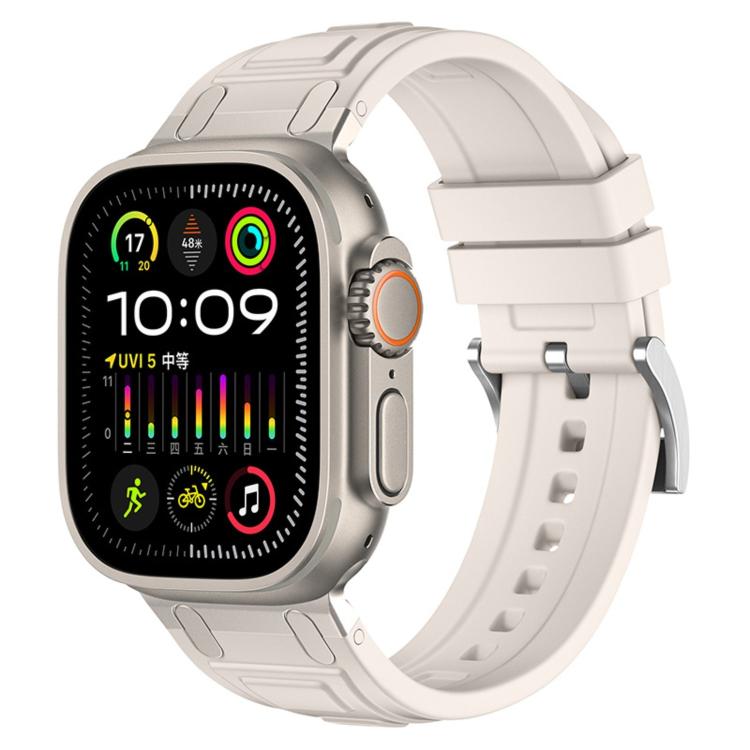 Cinturino per orologio in silicone a triplo strato rinforzato, For Apple Watch 49mm / 46mm / 45mm / 44mm, For Apple Watch 42mm / 41mm / 40mm / 38mm