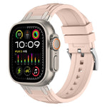Cinturino per orologio in silicone a triplo strato rinforzato, For Apple Watch 49mm / 46mm / 45mm / 44mm, For Apple Watch 42mm / 41mm / 40mm / 38mm
