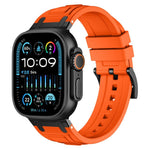 Cinturino per orologio in silicone a triplo strato rinforzato, For Apple Watch 49mm / 46mm / 45mm / 44mm, For Apple Watch 42mm / 41mm / 40mm / 38mm