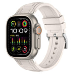 Cinturino per orologio in silicone a triplo strato rinforzato, For Apple Watch 49mm / 46mm / 45mm / 44mm, For Apple Watch 42mm / 41mm / 40mm / 38mm