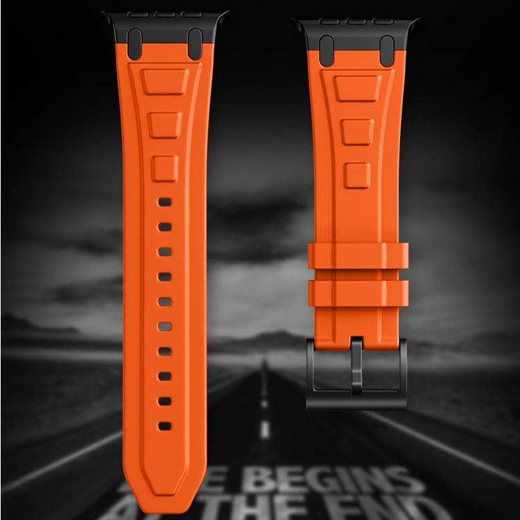 Cinturino per orologio in silicone a triplo strato rinforzato, For Apple Watch 49mm / 46mm / 45mm / 44mm, For Apple Watch 42mm / 41mm / 40mm / 38mm