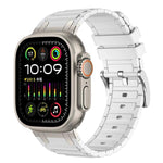 Cinturino per orologio in silicone con texture a forma di I rinforzata, For Apple Watch 49mm / 46mm / 45mm / 44mm, For Apple Watch 42mm / 41mm / 40mm / 38mm