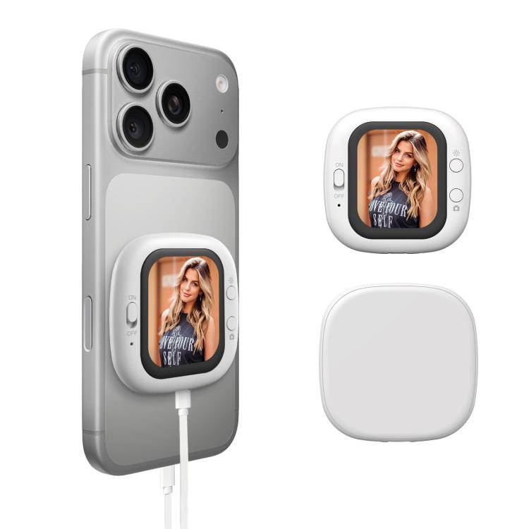 Dispositivo wireless sottile e mini magnetico per la proiezione di selfie., D12