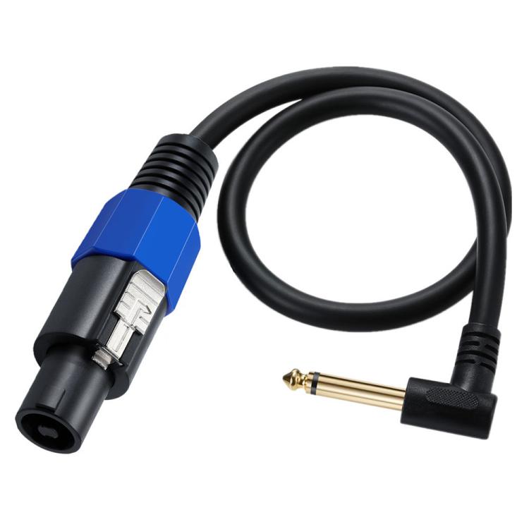 Cavo adattatore Speakon maschio a jack 6,35 mm 50 cm