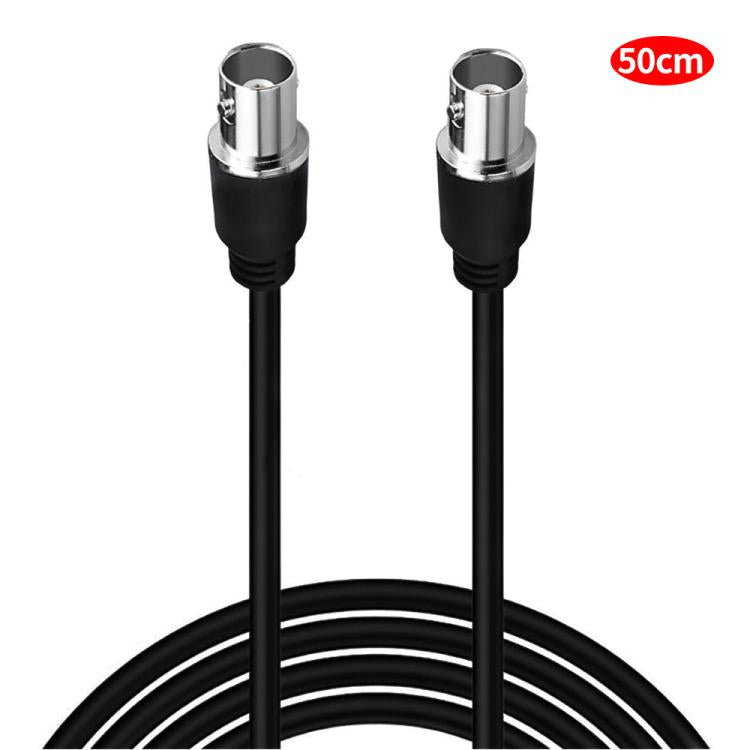 Cavo di prolunga JUNSUNMAY RG59U BNC femmina-femmina per sistemi di videosorveglianza CCTV., 50cm, 100cm, 150cm