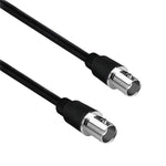 Cavo di prolunga JUNSUNMAY RG59U BNC femmina-femmina per sistemi di videosorveglianza CCTV., 50cm, 100cm, 150cm