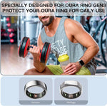 Anello in silicone per Oura Ring Gen3 / Samsung Galaxy Ring, S 5-10, M 11-13