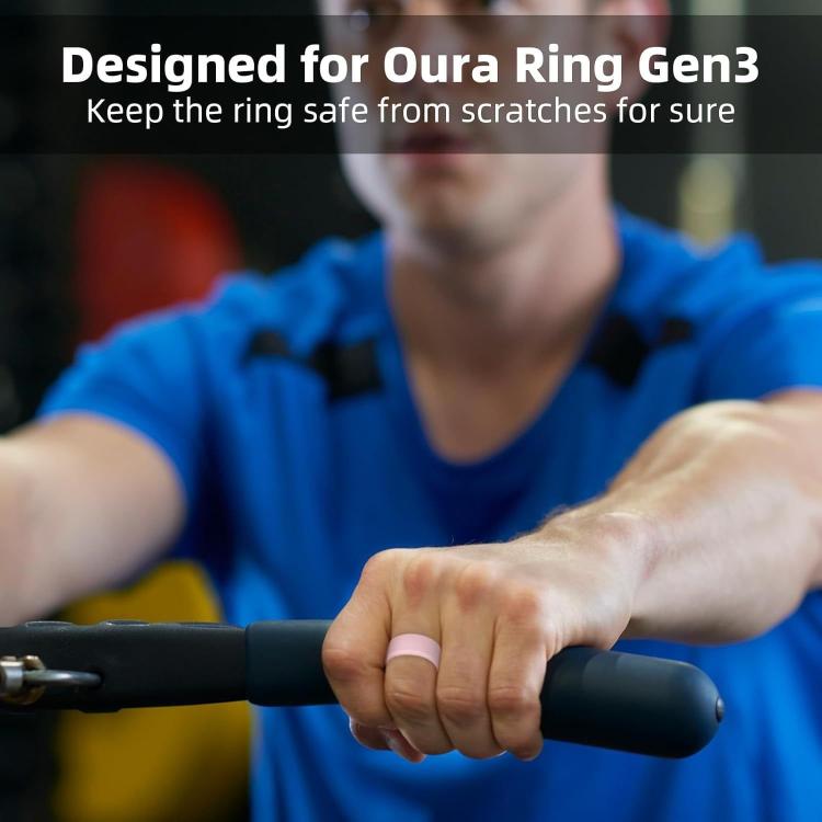 Anello in silicone per Oura Ring Gen3 / Samsung Galaxy Ring, S 5-10, M 11-13